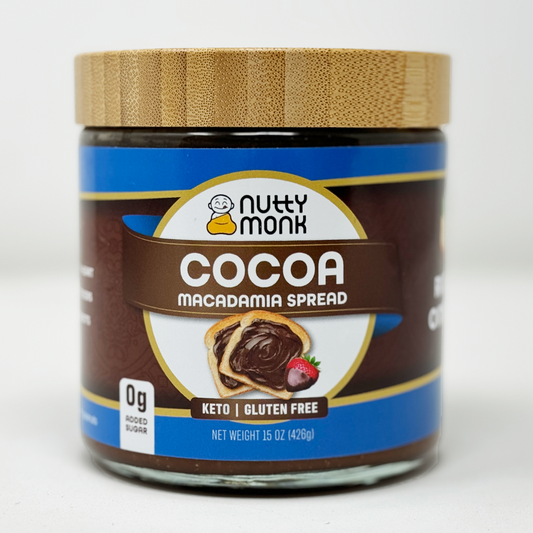 Nutty Monk: Cocoa Macadamia Spread | 18 oz